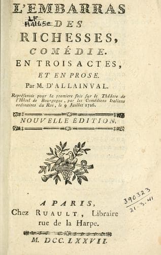 Tapa de embarras des richesses