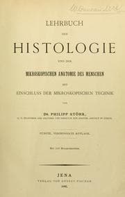 Tapa de Lehrbuch der Histologie und der mikroskopischen Anatomie des Menschen mit Einschluss der mikroskopischen Technik
