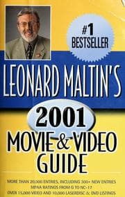Tapa de Leonard Maltin's movie & video guide