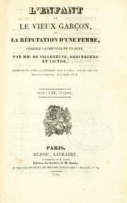 Tapa de L' enfant et le vieux garçon