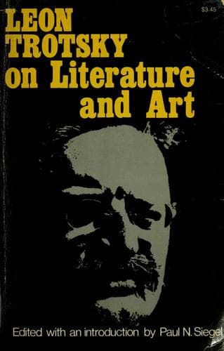 Tapa de Leon Trotsky on literature and art