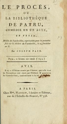 Tapa de procès