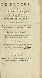 Tapa de Le procès