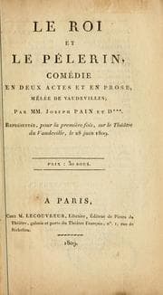 Tapa de Le roi et le pélerin