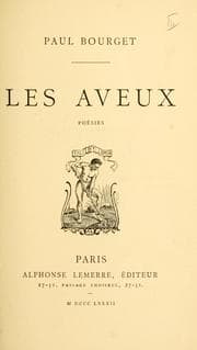 Tapa de Les aveux