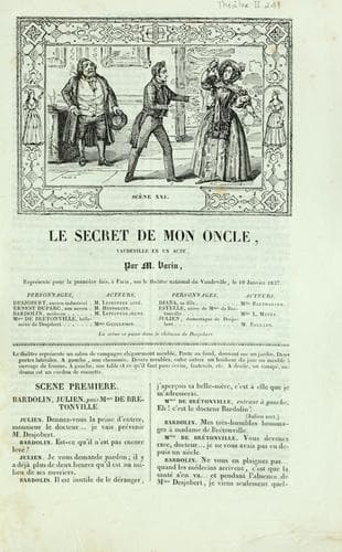 Tapa de Le secret de mon oncle
