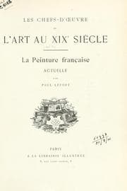 Tapa de Les chefs-d'oeuvre de l'art au XIXe siècle
