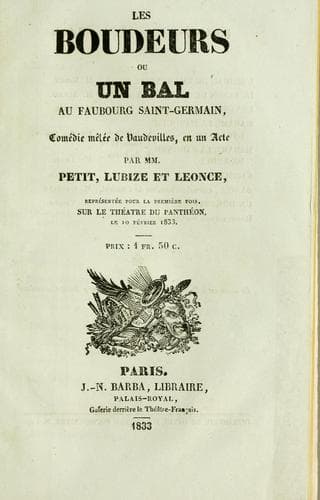 Tapa de boudeurs