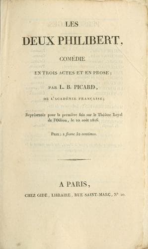 Tapa de Les deux Philibert