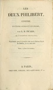 Tapa de Les deux Philibert