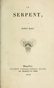 Tapa de Le serpent
