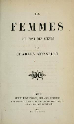 Tapa de Les femmes