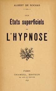 Tapa de Les états superficiels de l'hypnose
