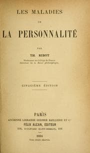 Tapa de Les maladies de la personnalité