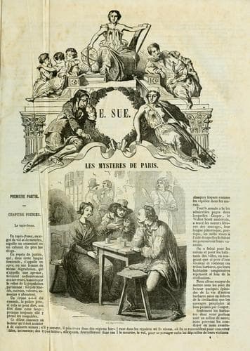 Tapa de Les mystères de Paris