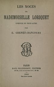 Tapa de Les noces de Mademoiselle Loriquet