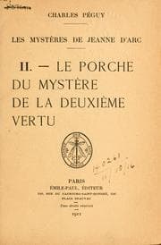 Tapa de Les mystéres de Jeanne d'Arc