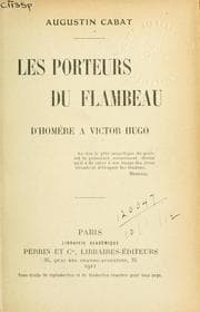 Tapa de Les porteurs du Flambeau