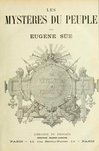 Tapa de Les mystères du peuple