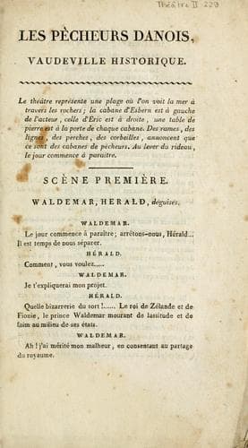 Tapa de Les pêcheurs danois