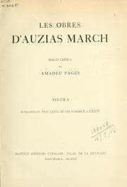 Tapa de Les obres
