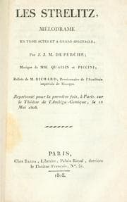 Tapa de Les Strélitz