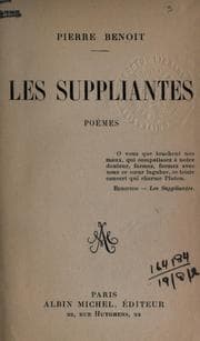 Tapa de Les suppliantes