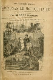 Tapa de Les veritables mémoires de d'Artagnan le Mousquetaire