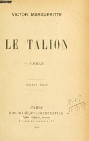 Tapa de Le talion