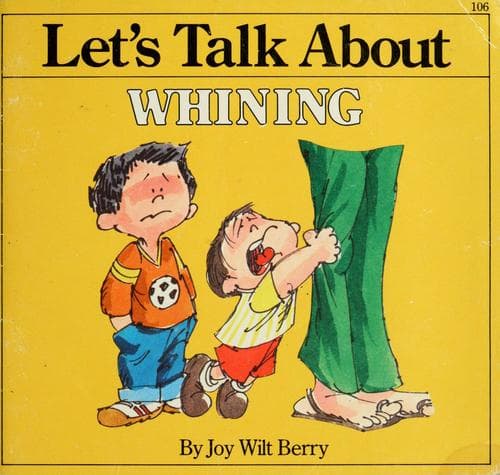 Tapa de Let's talk about whining