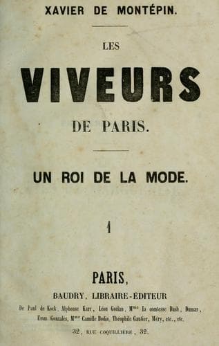 Tapa de Les viveurs de Paris