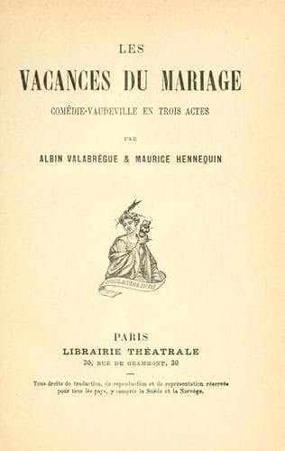 Tapa de vacances du mariage