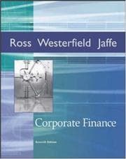 Tapa de Corporate finance