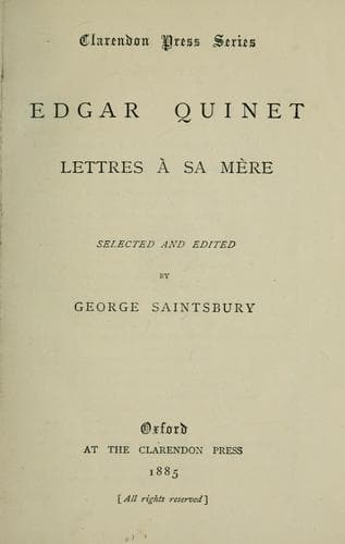 Tapa de Lettres à sa mère