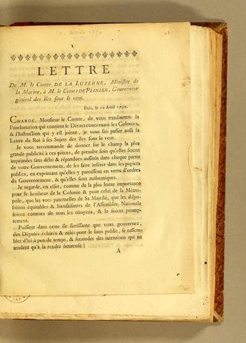 Tapa de Lettre