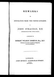 Tapa de Remarks on emigration from the United Kingdom