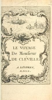 Tapa de Le voyage de Monsieur de Cléville