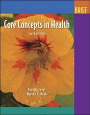 Tapa de Core concepts in health