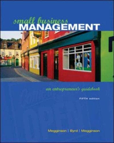 Tapa de Small business management