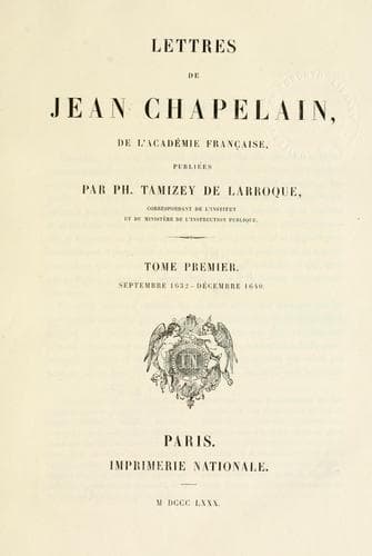 Tapa de Lettres