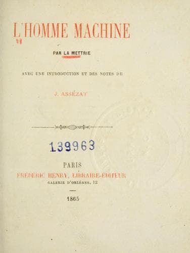 Tapa de L'homme machine
