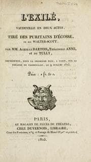 Tapa de L'exilé