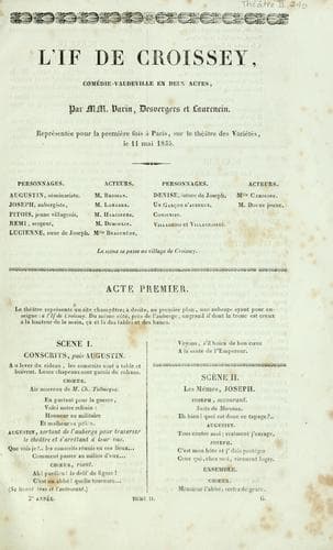 Tapa de L'if de Croissey