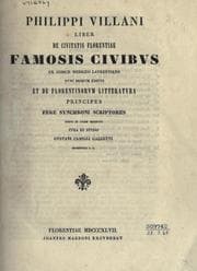 Tapa de Liber de civitatis Florentiae famosis civibus ex codice Mediceo Laurentiano