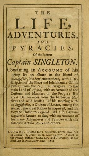 Tapa de Captain Singleton