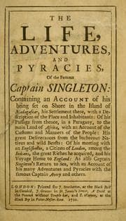 Tapa de Captain Singleton