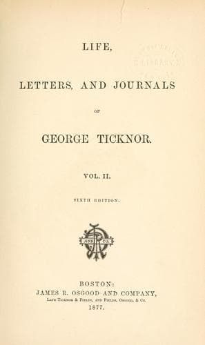 Tapa de Life, letters, and journals