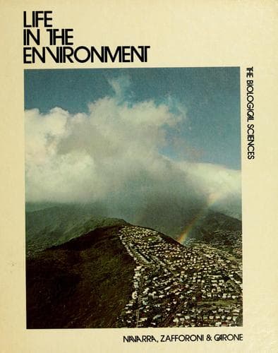 Tapa de Life in the environment