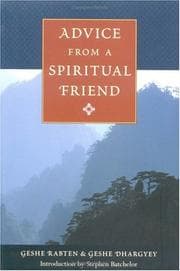Tapa de Advice from a Spiritual Friend
