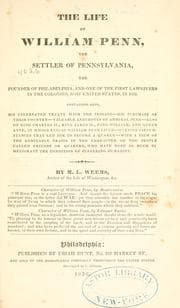 Tapa de The life of William Penn